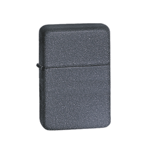 Zorro Lighter - Black Crackle