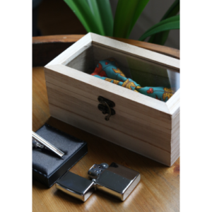Wooden Box with Latch - Medium