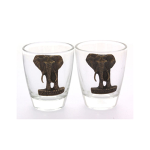 Souvenir - Tot glass - Elephants