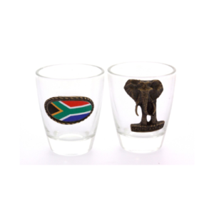 Souvenir - Tot glass - Elephant/SA