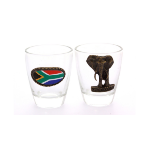 Souvenir - Tot glass - Elephant/SA
