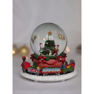 Train Water Globe - Large - Musical