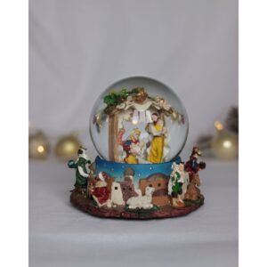 Nativity Water Globe - Large - Musical