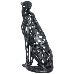 Modern Art - Black Cheetah