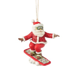 New - Santa Snowboarding