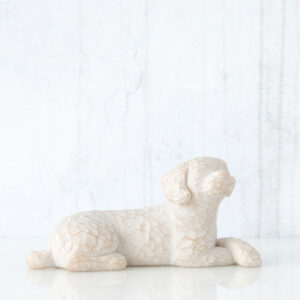 Willow Tree - Love my Dog (small, lying down)