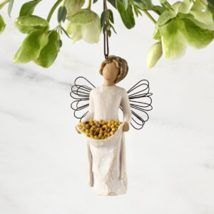 Hanging Willow Tree Ornament - Sunshine