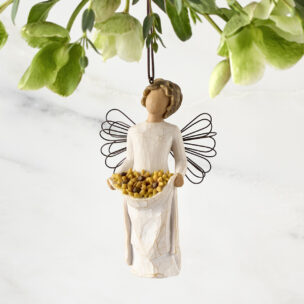 Hanging Willow Tree Ornament - Sunshine
